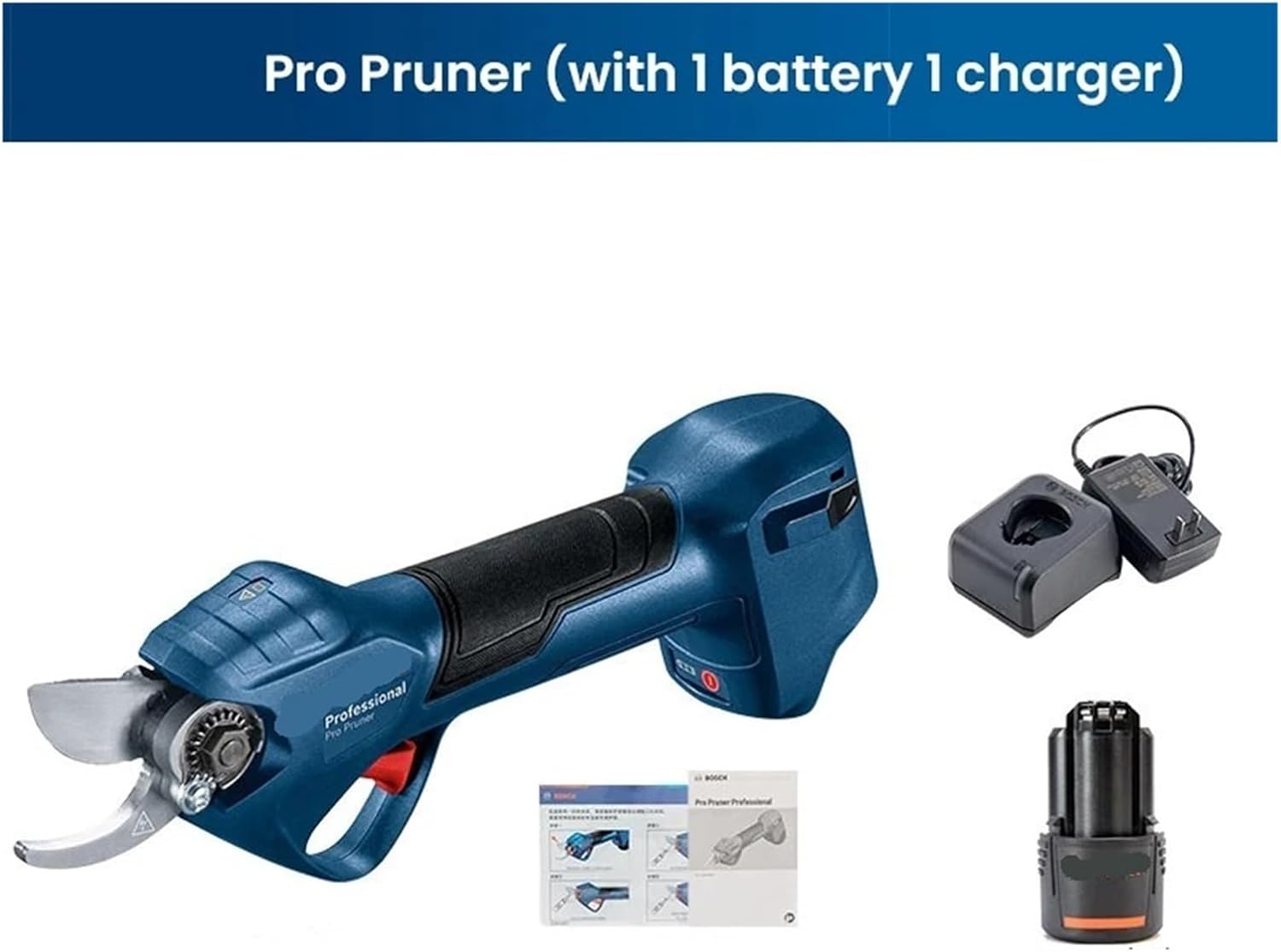 業界新型・5cmの大切断径】電動ハサミ 電動剪定バサミ【藤原園芸会社